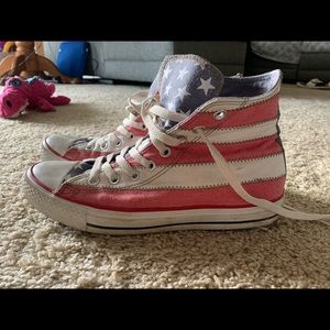 American Flag Converse